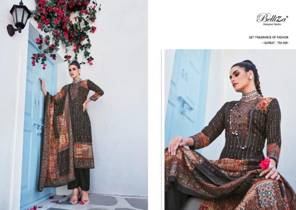 Belliza Qurbat Premium Winter Wear Pashmina Dress Material